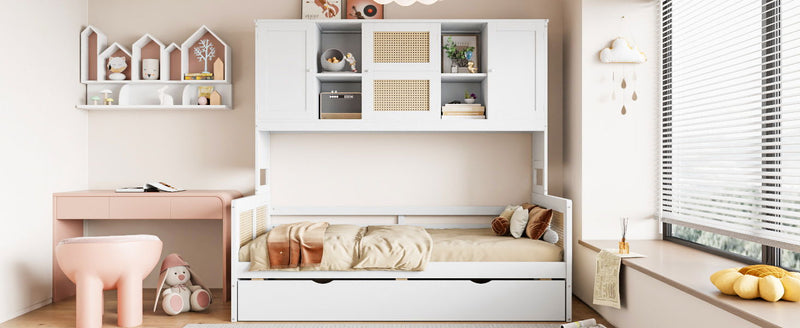 Daybed And All In One Cabinet And Shelf