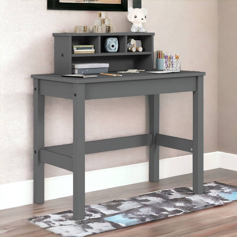 Logan - Writing Desk - Gray