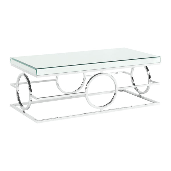 Pearl - Coffee Table - Chrome