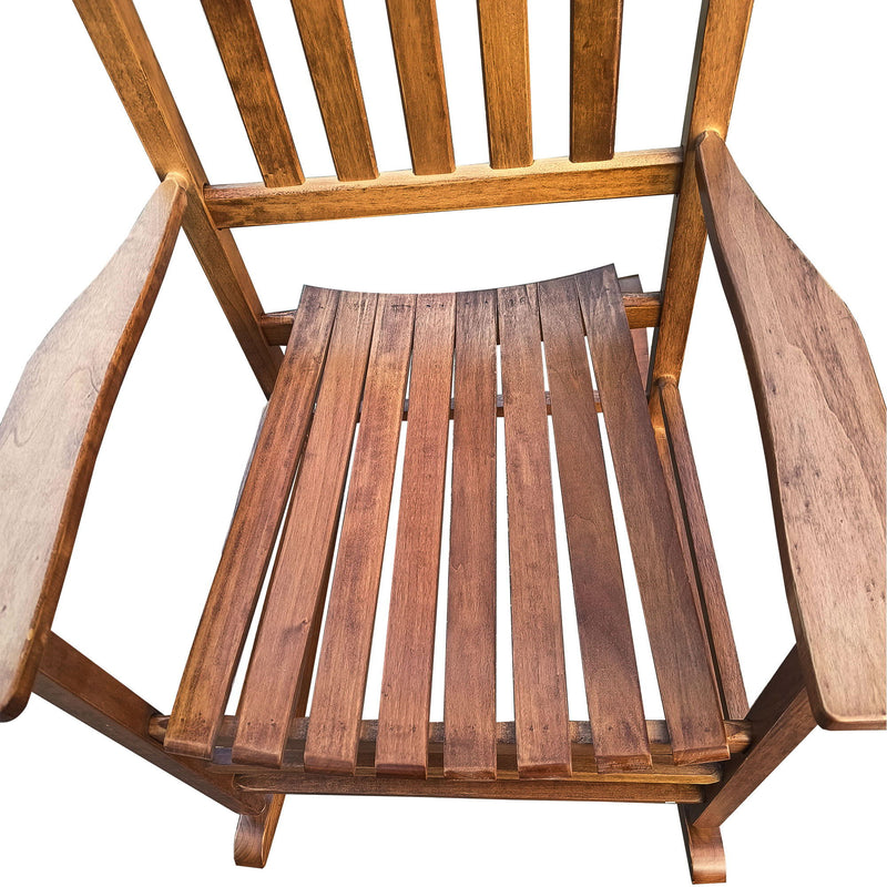 Balcony Porch Adult Rocking Chair - Wood