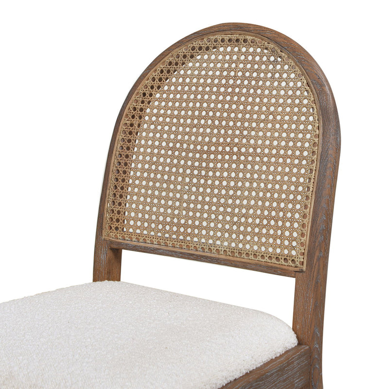 Panama - Curved Cane Side Dining Chair (Set of 2)