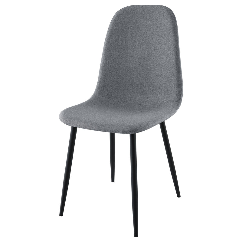 Dennison - Upholstered Dining Side Chair (Set of 4) - Gray