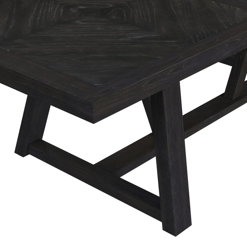 Transcend - Dining Table With 22" Leaf - Charcoal