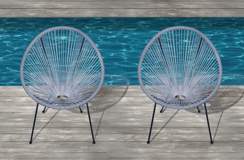 Acapulco - Chair - Blue Gray