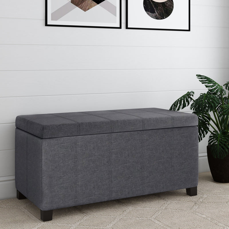 Dover - Upholstered Storage Ottoman Bench