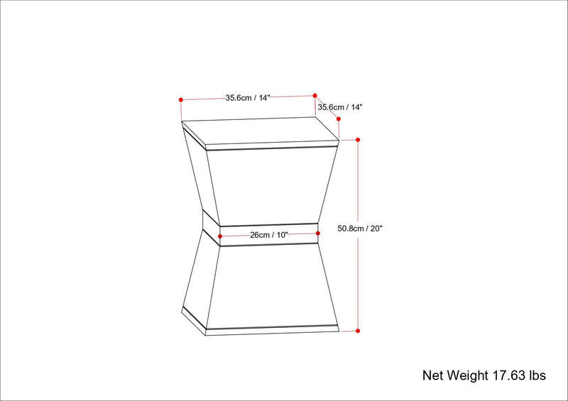 Westfield - Side Table - Natural