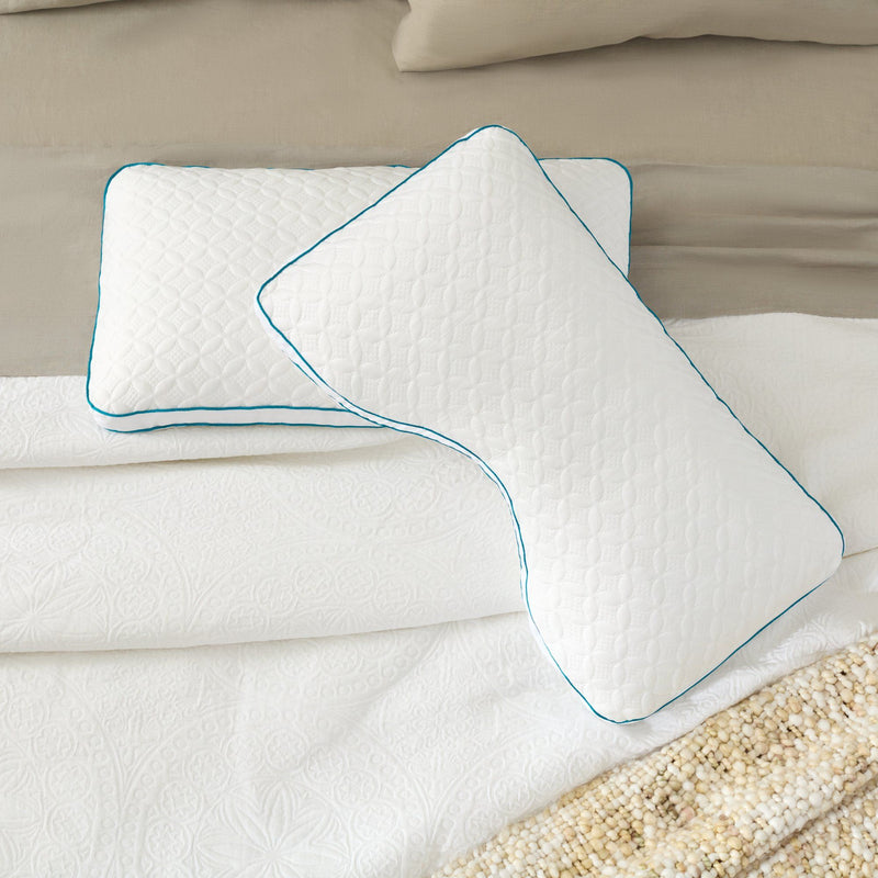 Malouf - Foam & Fiber Pillow With PE Cover