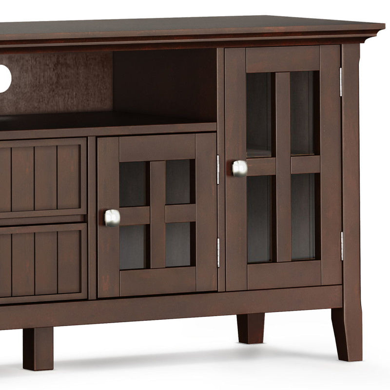 Acadian - Wide TV Media Stand - Brown