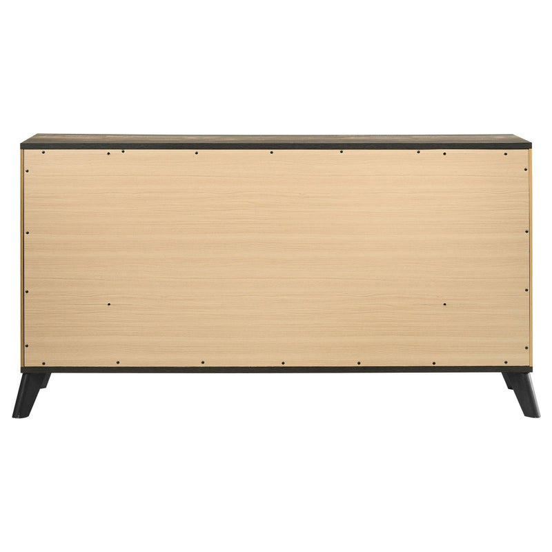 Kaywood - 6-Drawer Dresser Cabinet - Natural Pine