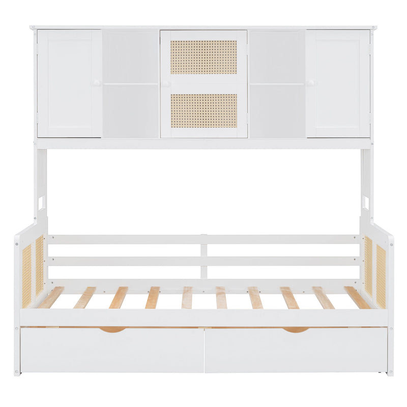 Daybed And All In One Cabinet And Shelf