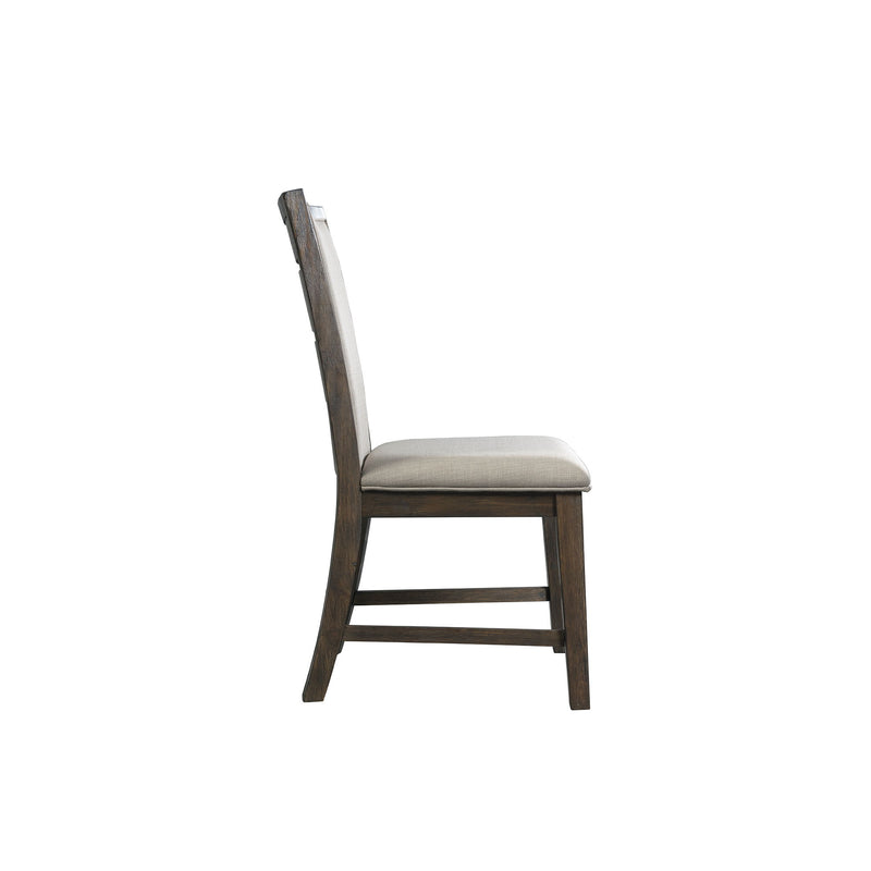 Grady - Slat Back Side Chair (Set of 2) - Dark Walnut