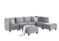 Zelmira - Velvet Sctional Sofa