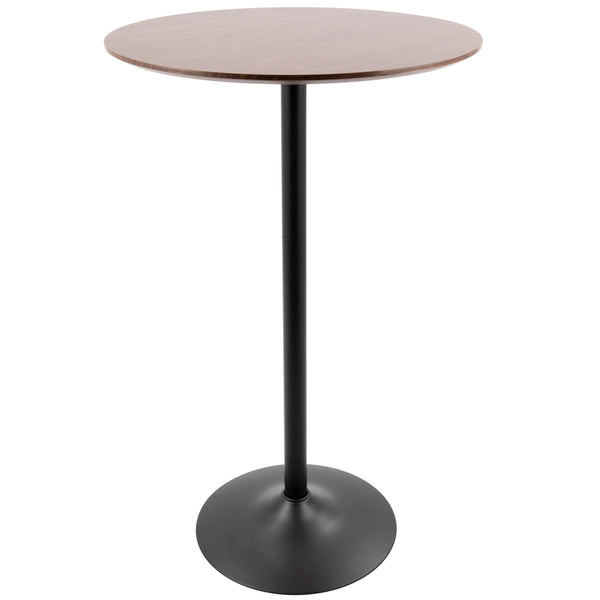 Pebble - Mid Century Modern Table Adjusts From Dining To Bar