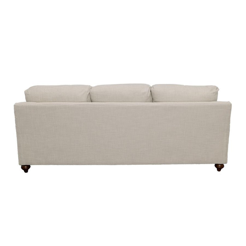 Glenn - Upholstered English Arm Sofa - Light Gray - Atlantic Fine Furniture Inc