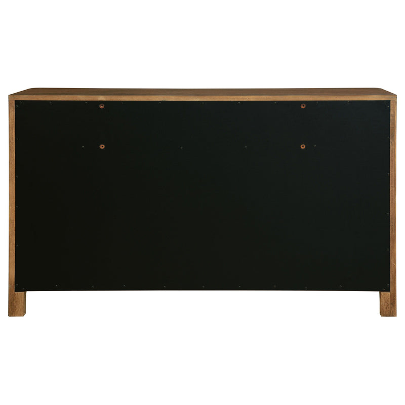 Maderia - 8-Drawer Dresser Cabinet - Walnut