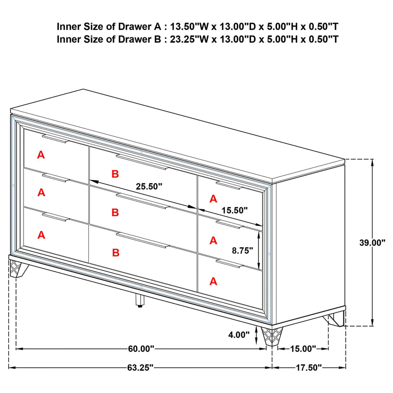 Marmore - Bedroom Set