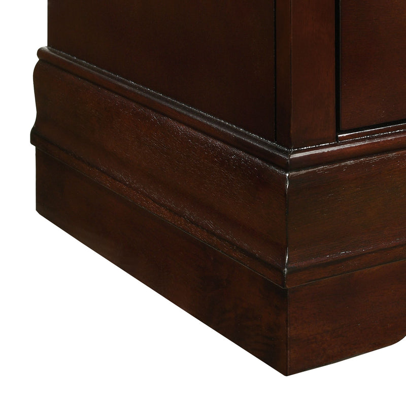 Louis Philippe - 6-Drawer Dresser - Cherry (Sturdy)