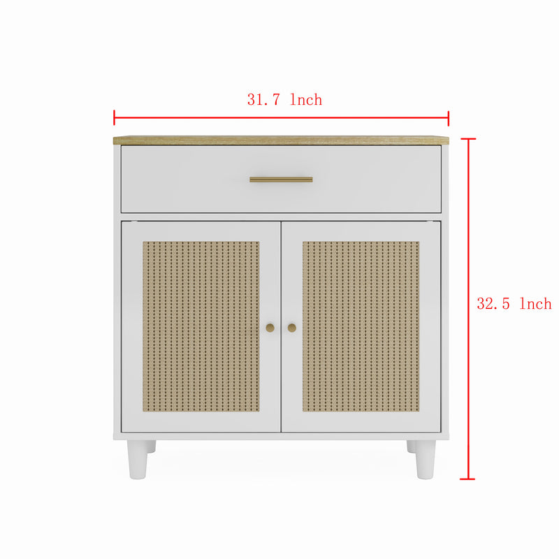 Cat Litter Box Enclosure With Scratch Pad, Hidden Litter Box Furniture, Wooden Pet House Sideboard, Storage Cabinet, Fit Most Cat And Litter Box, For Living Room Bedroom Office - White / Light Brown