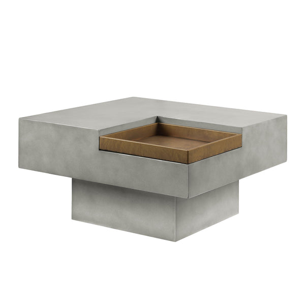 Kailano - Weathered Table - Gray