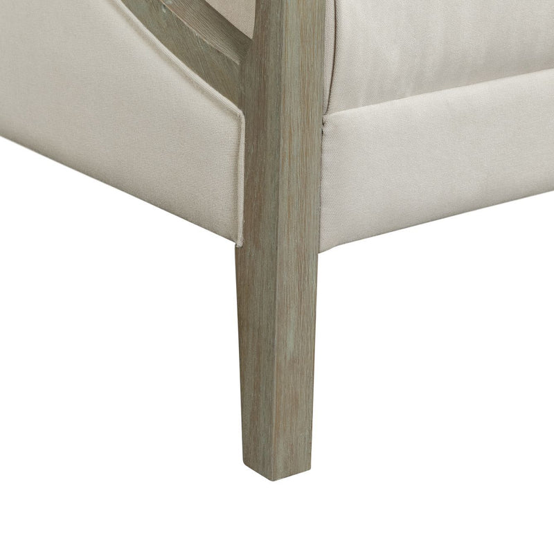 Hopkins - Chair With White Wash Arm - Columbia Natural