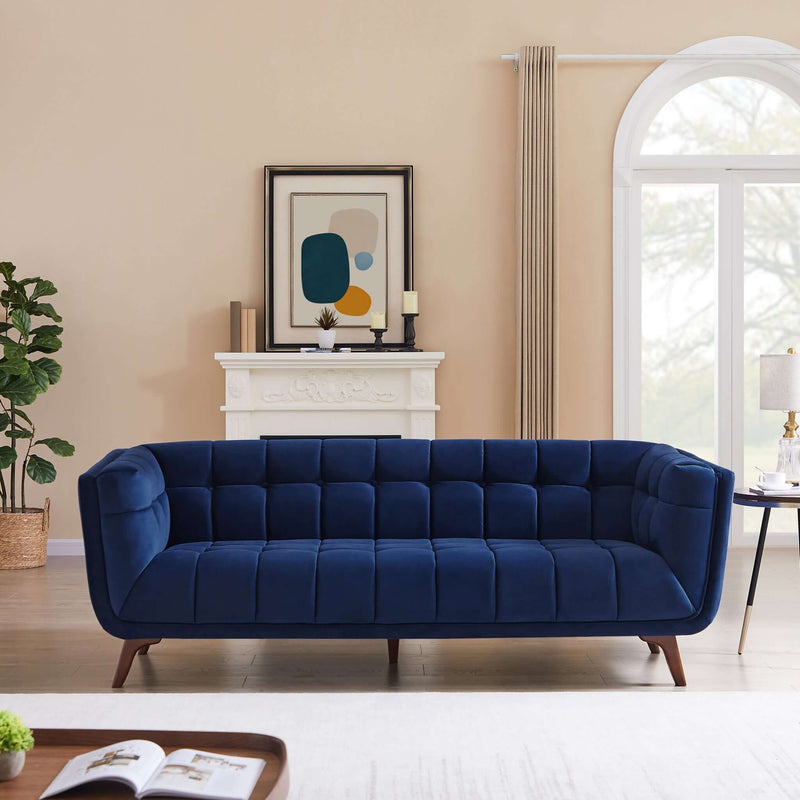 Addison - Mid-Century Modern, Tufted Sofa