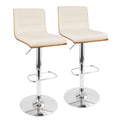 Vasari - Mid Century Modern Adjustable Barstool With Swivel