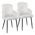 Dahlia - Contemporary Elegant Design Dining Chair (Set of 2)