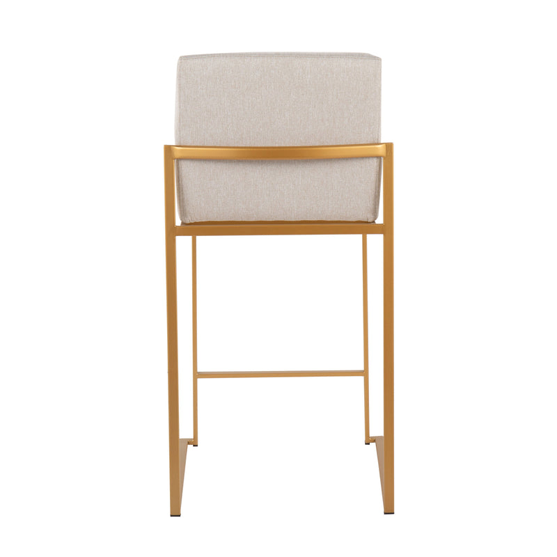 Fuji - Contemporary High Back Stylish Counter Stool