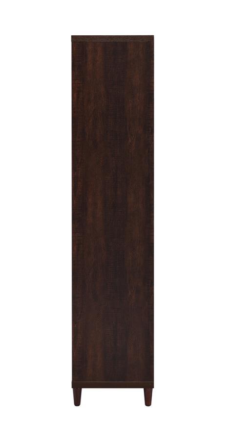 Wadeline - 2 Door Tall Accent Storage Cabinet - Rustic Tobacco