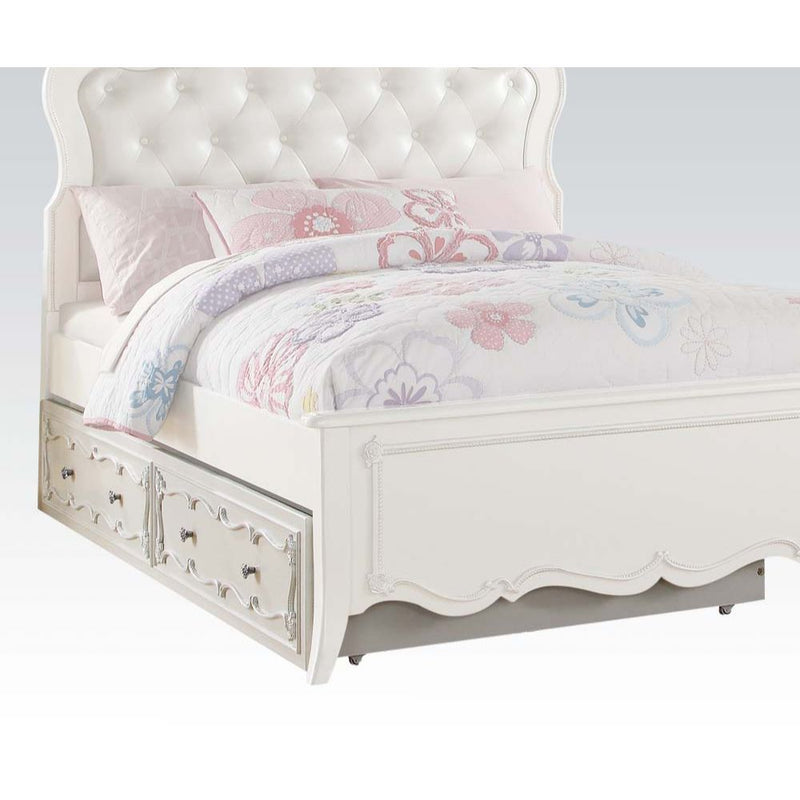 Edalene - Trundle - Pearl White