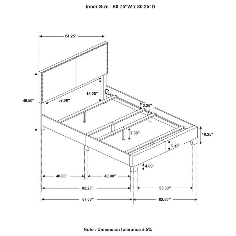 Boyd - Upholstered Panel Bed