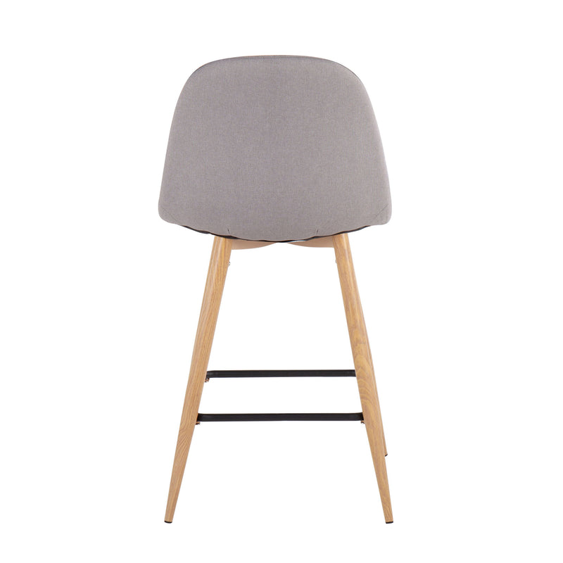 Pebble - Mid Century / Modern Counter Stool (Set of 2)