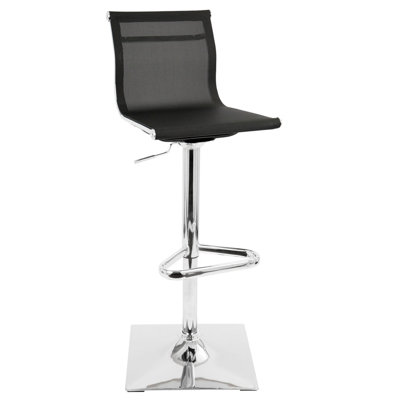 Mirage - Contemporary Adjustable Barstool With Swivel