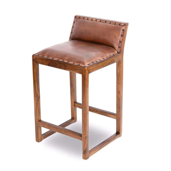 Gavin - Counter Stool - Brown / Rustic