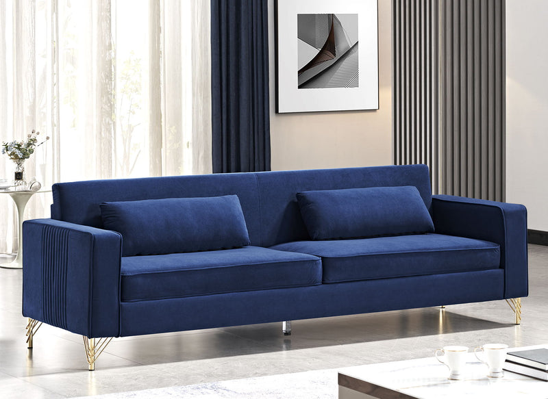 Aesthetic 3 Seater Couch With Classic Modern Appeal And Luxurious Soft Comfort