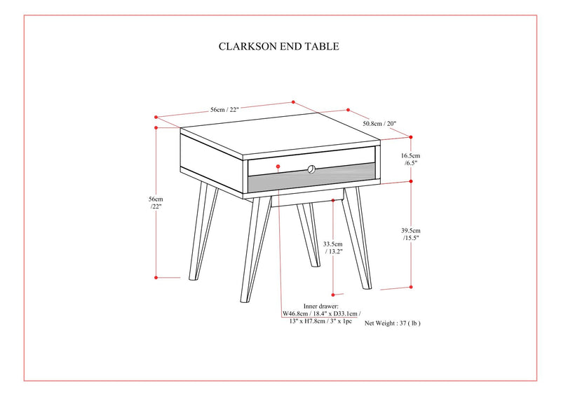 Clarkson - Rustic Table