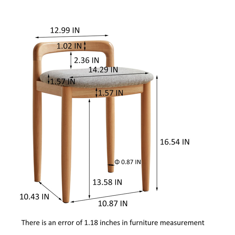 Stool Bed For Dining Room - Natural