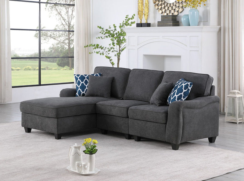 Leo - Linen Sectional Sofa