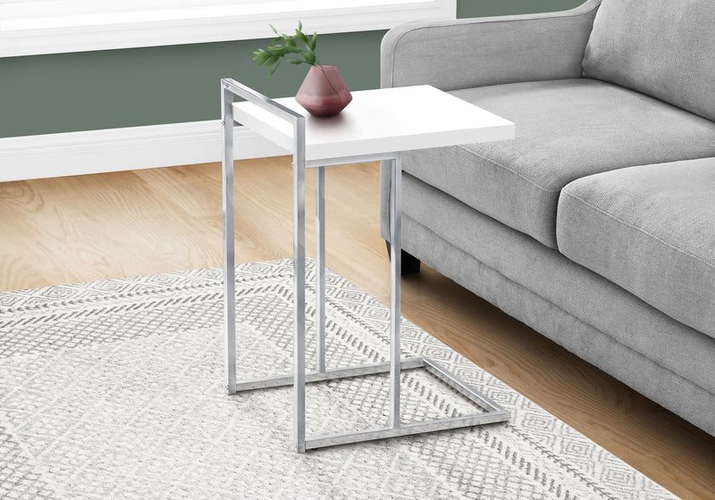 Accent Table, C - Shaped, Contemporary & Modern