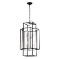 8 Light Lantern Chandelier Lighting, Entryway Chandeliers For High Ceilings, Chandeliers For Dining Room, Foyer, Entry, Staircase, Hallway, Height Adjustable (E12 Bulbs Not Included)