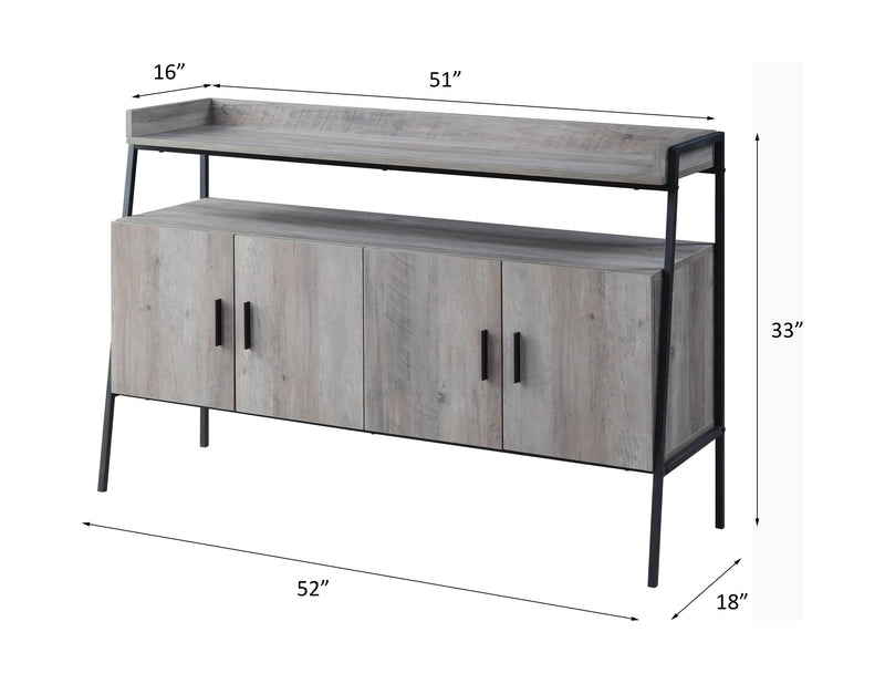 Samiya - TV Stand - Gray