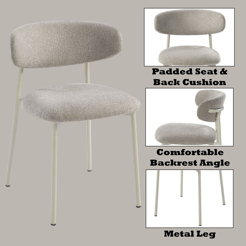 Ingram - Side Chair (Set of 2) - Light Gray Finish