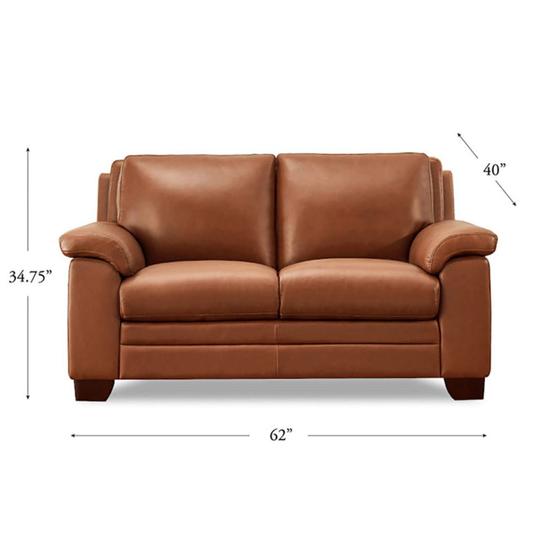 Magnum - Leather Loveseat