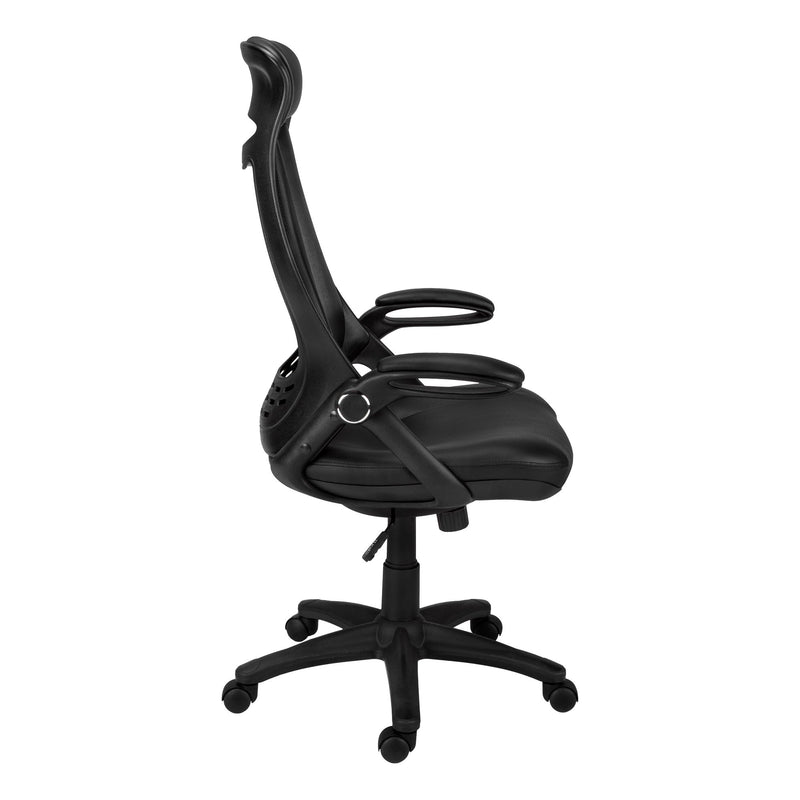 Office Chair, Adjustable Height, Swivel, Ergonomic, Armrests, Contemporary & Modern