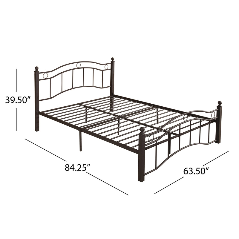 QUEEN SIZE METAL BED