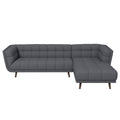 Addison - L Shape Sectional Sofa Tufted