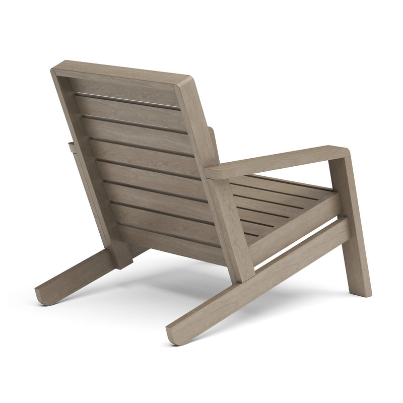 Sustain - Outdoor Lounge Chair - Gray, Dark - 32.75"