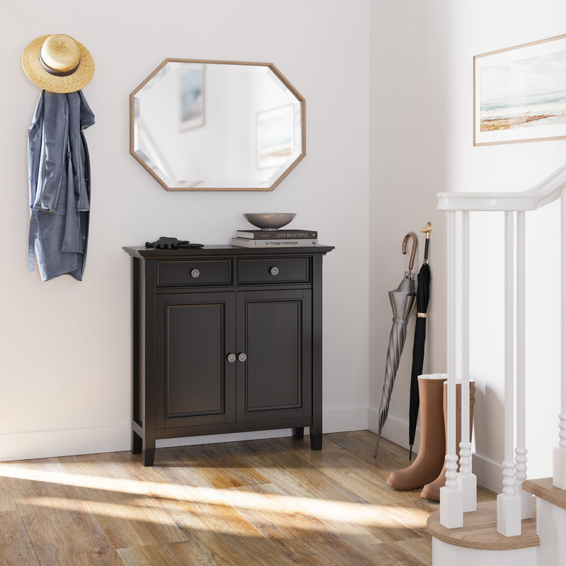 Amherst - Entryway Storage Cabinet - Hickory Brown