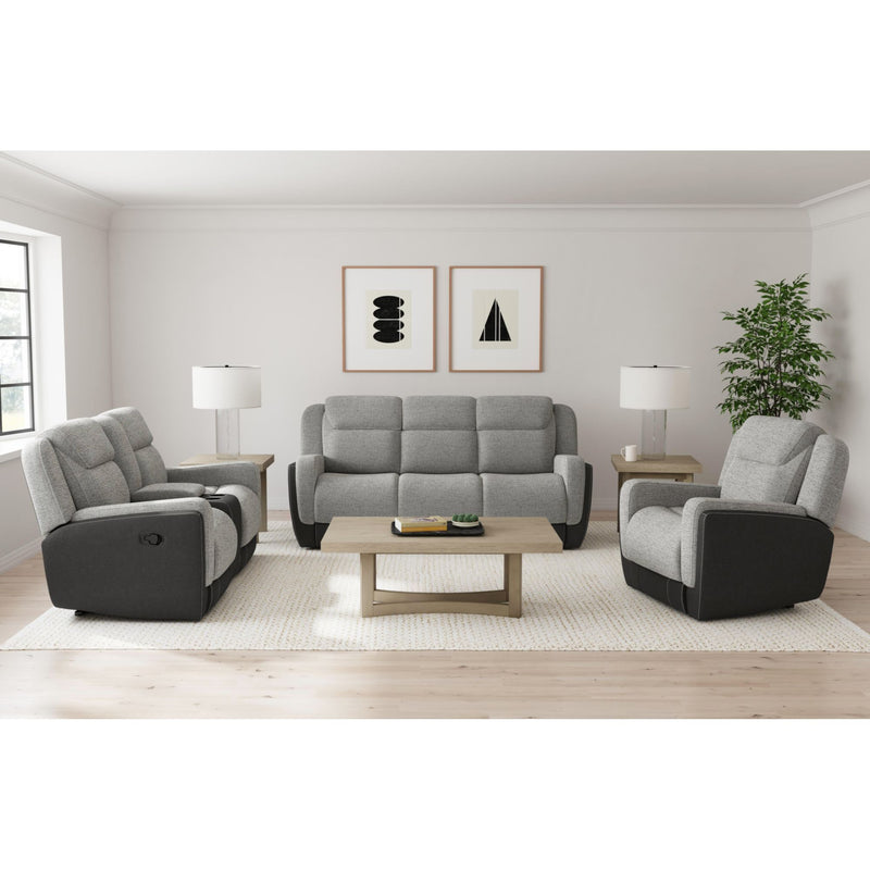 Hornet - Motion Loveseat With Console