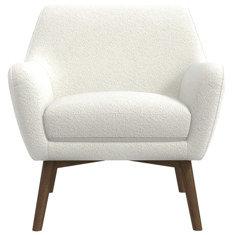 Panom - Lounge Chair - Brown / White